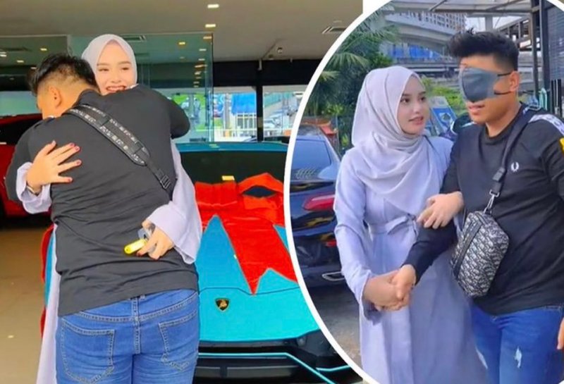 Wife Happily Gifted A Luxury Car Worth 5 Crores to Her Husband know the Reason