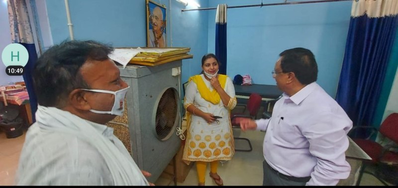 सीएमएचओ Durg ने पाटन, भिलाई-तीन और पुरैना का किया औचक निरीक्षण,