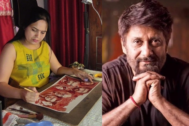 'द कश्मीर फाइल्स' देखने के बाद आर्टिस्ट ने अपने खून से बनाया पोस्टर, विवेक अग्निहोत्री ने लोगों से किया ऐसा न करने का अनुरोध