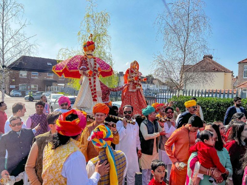 rajasthan day राजस्थान एसोसिएशन आफ यूके ने 'लंदन गणगौर' उल्लास के साथ मनाया