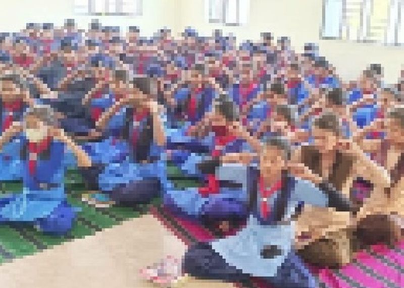 शिविर संभागियों को लेङ्क्षसग, पायनियङ्क्षरग, गांठों का दिया प्रशिक्षण