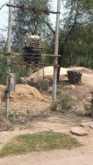 सप्ताहभर से अंधेरे में गुजर बसर करने मजबूर बिपतरा के ग्रामीण