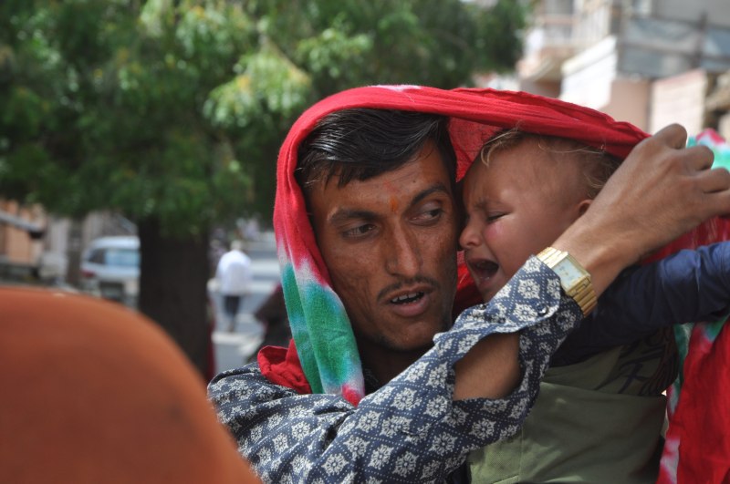 बाडमेर के लिए 9 को रेड अलर्ट, लू के साथ दिनभर उड़ी धूल