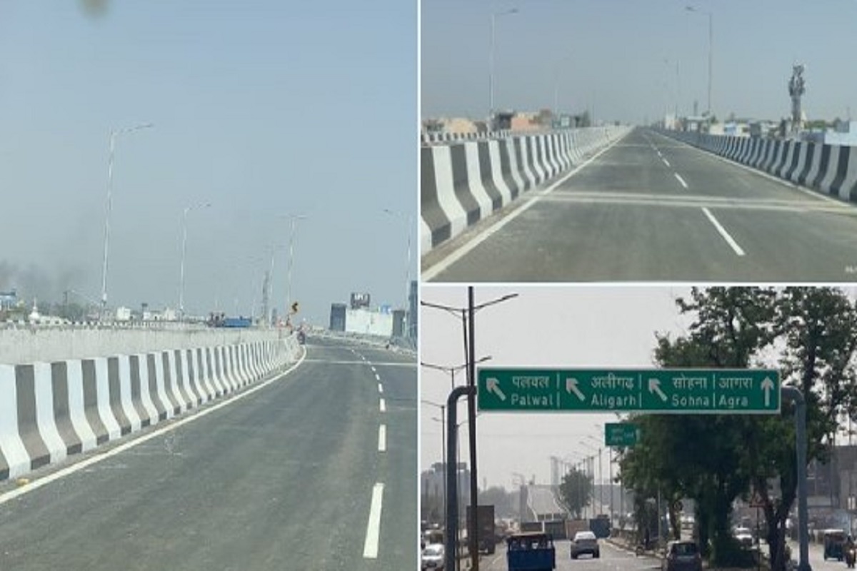 Work  of Palwal Elevated Highway on NH -19 in Haryana Completed