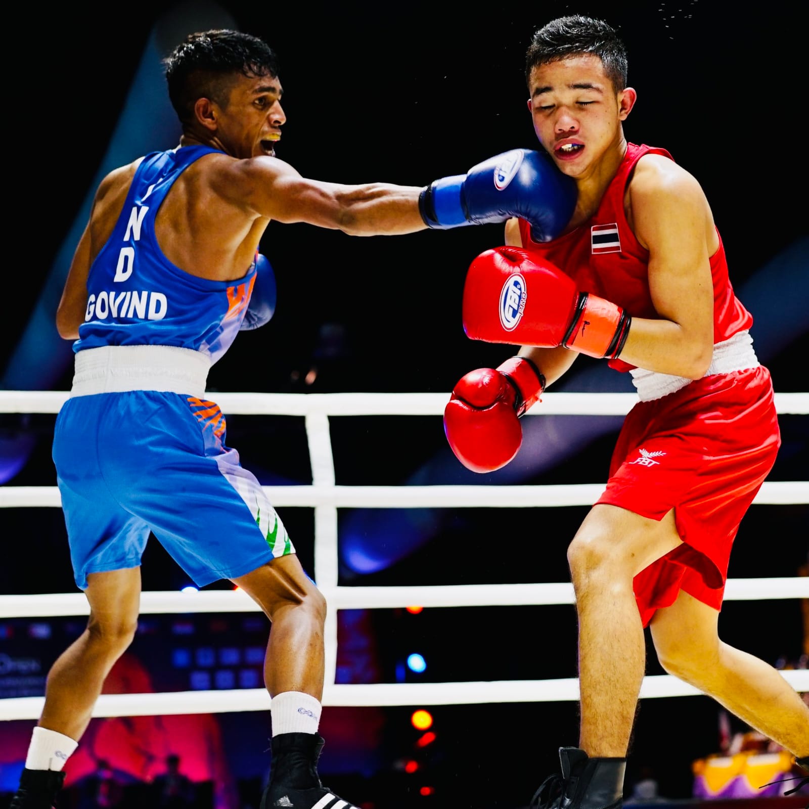 Indian Player Govind Win Gold Medal in Thailand Boxing Championship