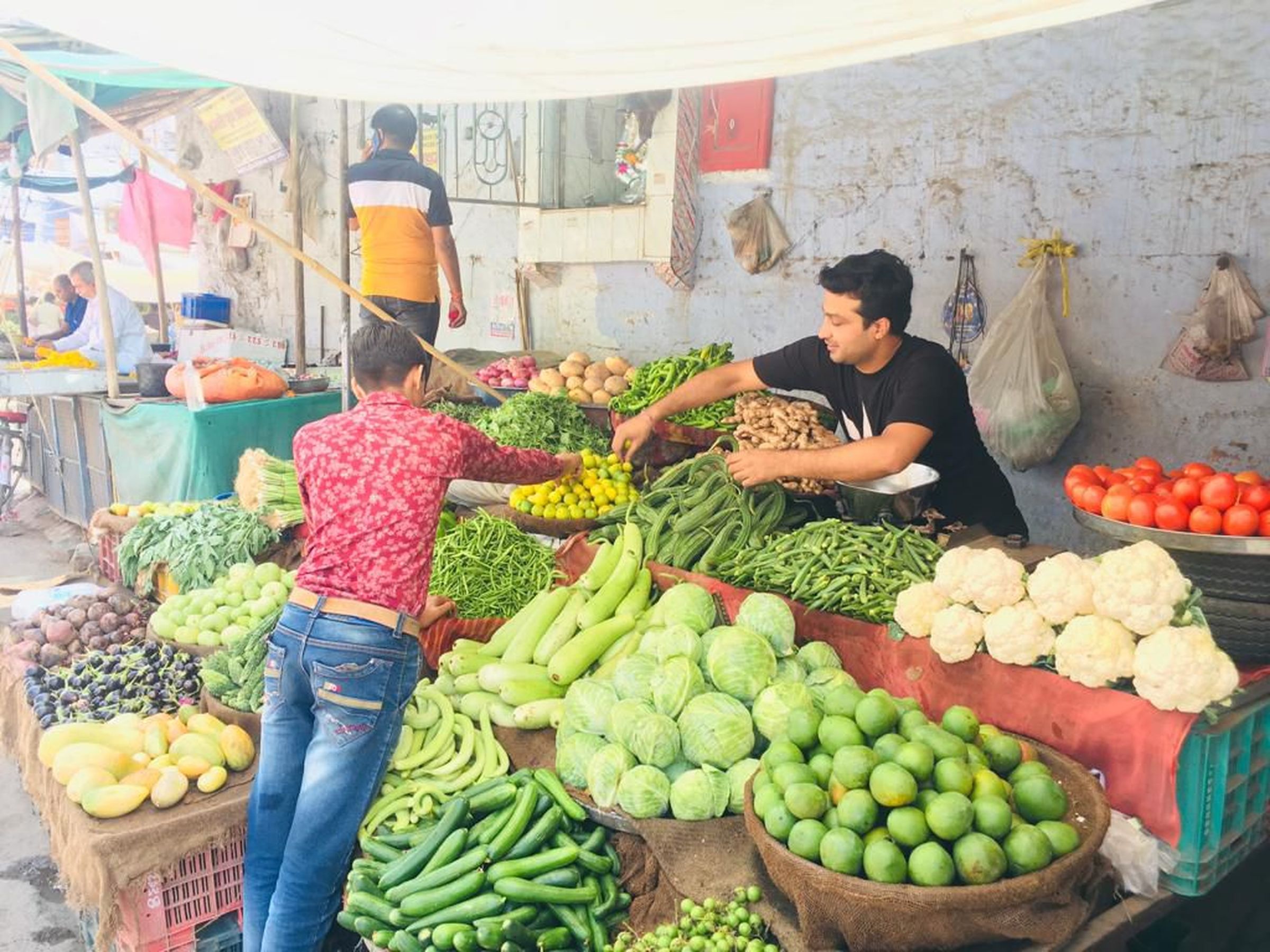 Vegetable price on ths sky---- आम आदमी की थाली से गायब होती सब्जी, भाव आसमान पर
