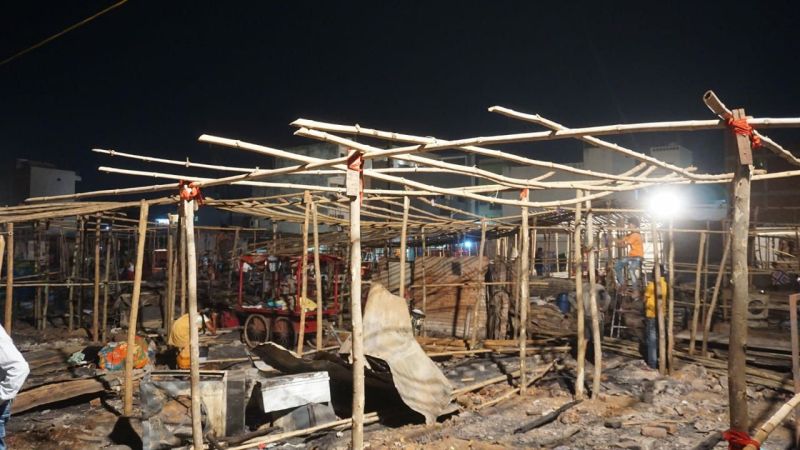 फिर बस रहा सूर्या नगर, 95 फीसदी स्ट्रक्चर तैयार, दो हजार टिन शेड पहुंचा