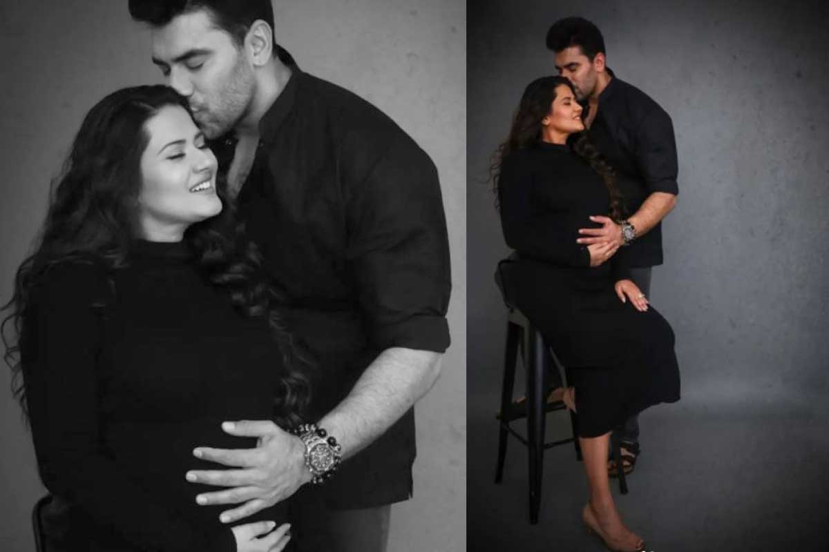 pregnant kritika sengar share her maternity shoot with husband nikitin
