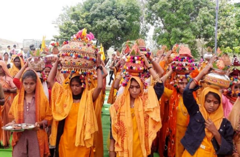 Gayatri Parivar's three day program in Salitanda