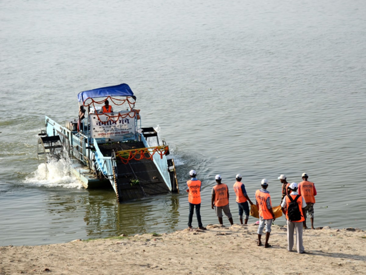 CM Yogi Adityanath Said Now Ganga is clean by Namami Gange Project