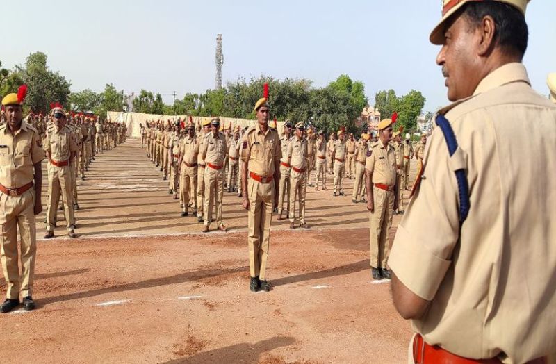 Rajasthan Police Day-श्रेष्ठ सेवाकार्य पर 604 जवानों को मिला सेवाचिह्न