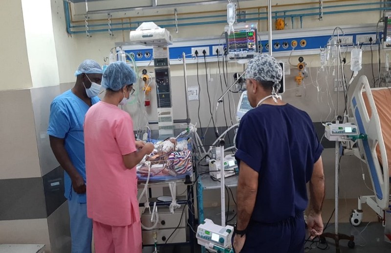 WEST BENGAL-एनआरएस ने जटिल सर्जरी से बचाई 2माह के मासूम की जान