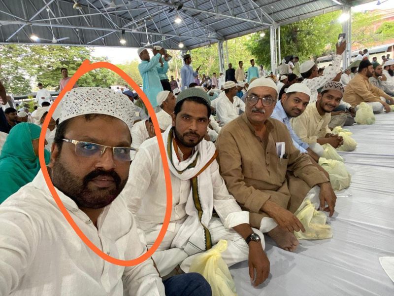 छबड़ा हिंसा का आरोपी सीएम की रोजा इफ्तार पार्टी में शामिल— भाजपा