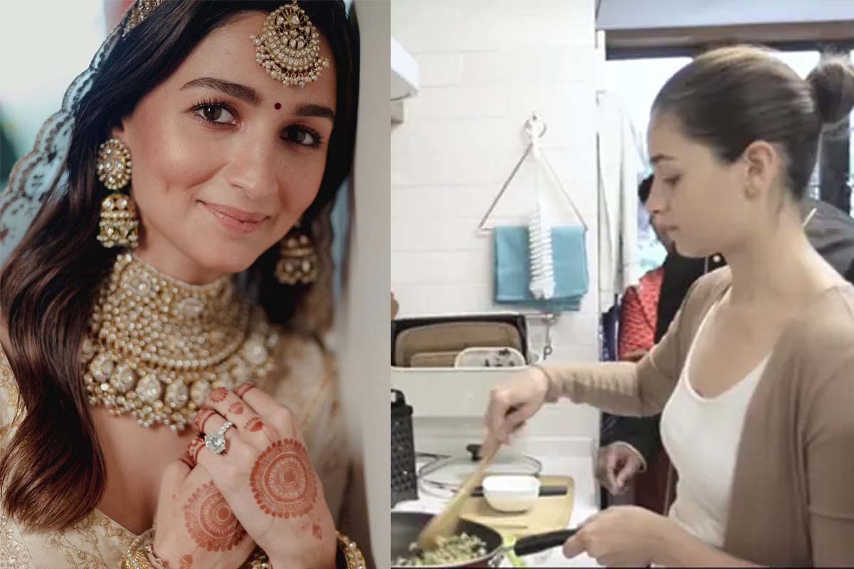 Alia Bhatt ने शादी के बाद पहली बार किया किचन का रुख