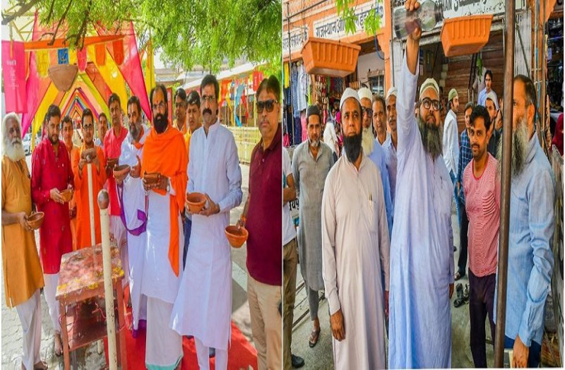 पत्रिका पक्षी मित्र अभियान पहुंचा गोविंददेवजी मंदिर और जामा मस्जिद, धर्मगुरूओं ने लगाए परिंडे, आमजन की ये अपील...