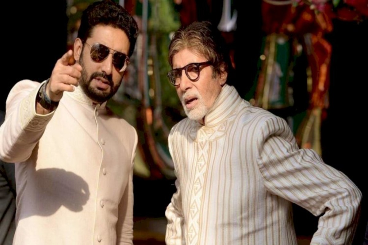 amitabh bachchan copied abhishek dance step khaiyike paan banaraswala
