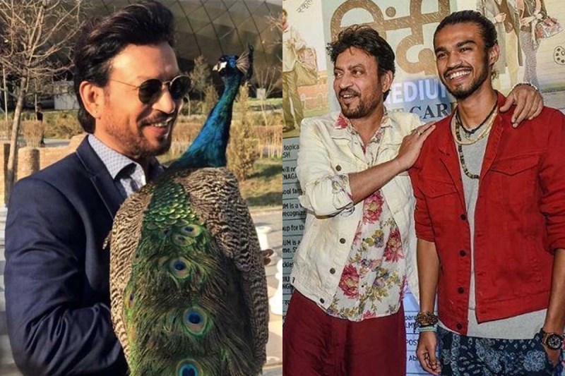 irrfan khan death anniversary babil khan share unseen photo his father