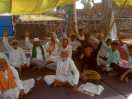 किसानों का धरना प्रदर्शन 