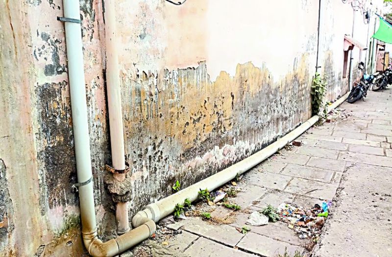 बदहाल हो गए रेन वाटर हार्वेङ्क्षस्टग सिस्टम