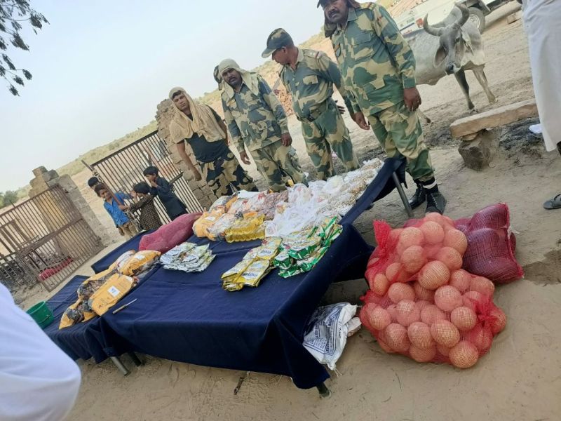 बीएसएफ किस तरह कर रही है बर्निंग फैमिली की हैल्प