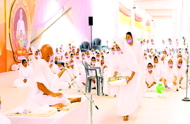 Acharya Mahashraman- एक विचार और एक संविधान प्रणाली का नाम है तेरापंथ- आचार्य महाश्रमण