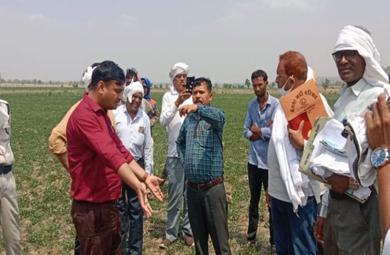 Rajghat Dame submergence area case
