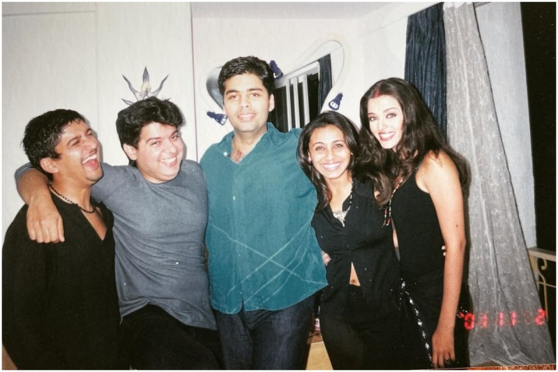 aishwarya rai seen wearing sindoor in farah khan party