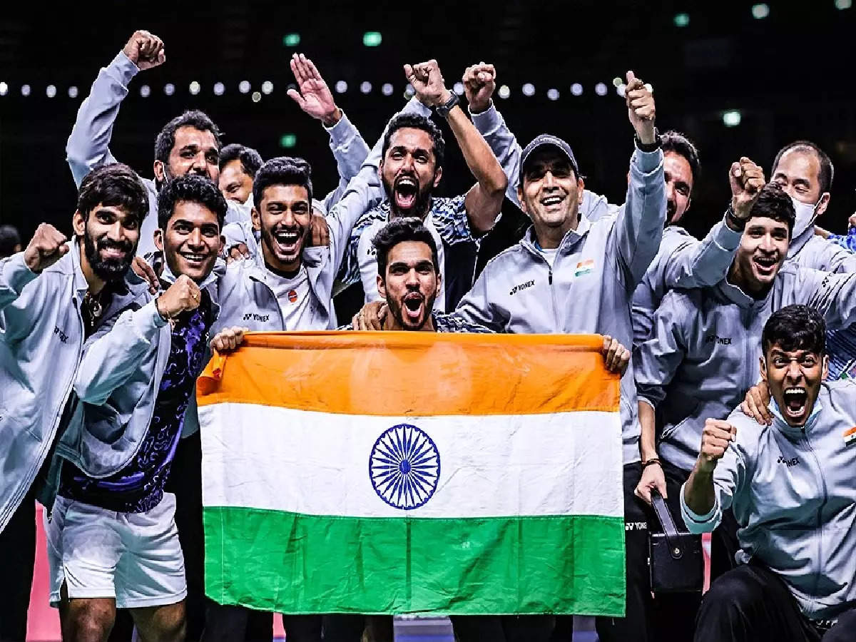 badminton india into finals of thomas cup firts time in indian history
