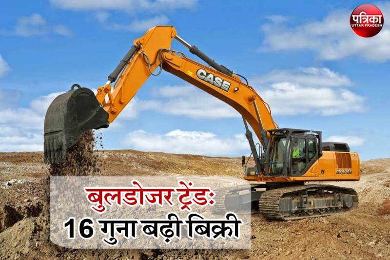 Uttar Pradesh Bulldozer market increased 16 times After CM Yogi Action