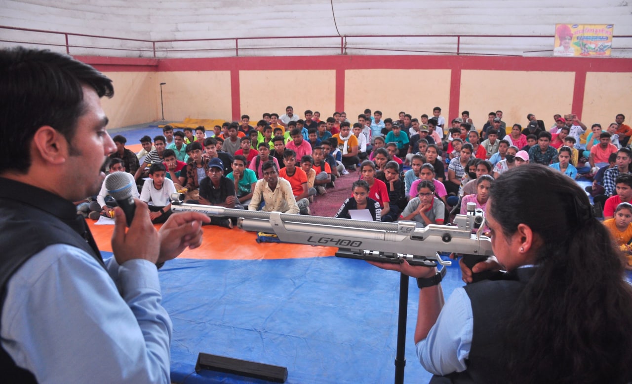 Children targeted in shooting talent search