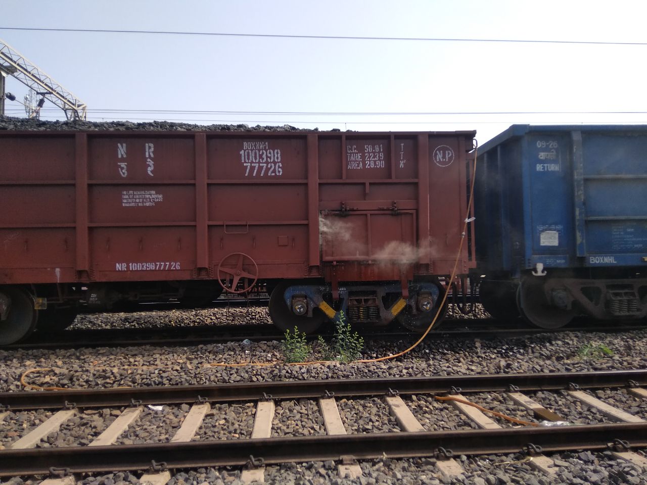 Goods train parked at this railway station for two months now left, fi