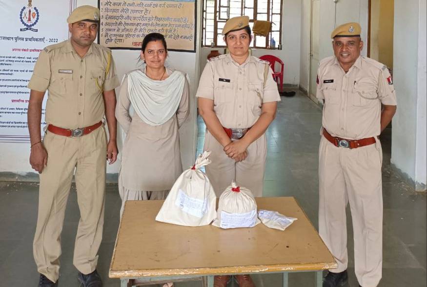 Half kg opium, 5 grams MD, three thousand alprazolam tablets recovered आधा किलो अफीम, 5 ग्राम एमडी, तीन हजार अल्प्राजोलम टैबलेट्स बरामद