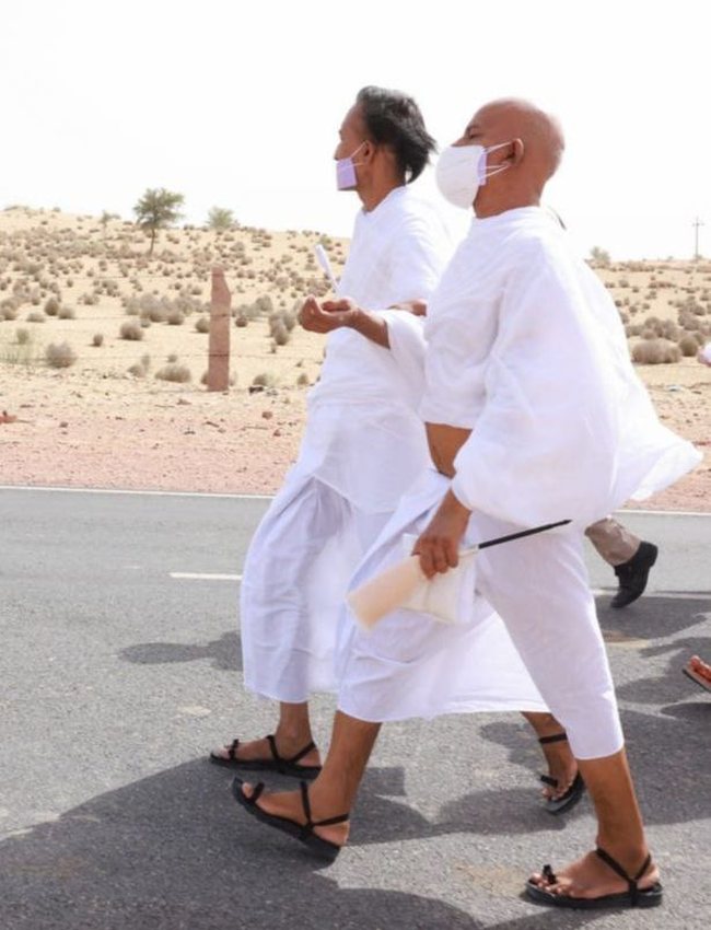 आचार्य महाश्रमण का धवल सेना के साथ बीकानेर जिले में मंगल प्रवेश