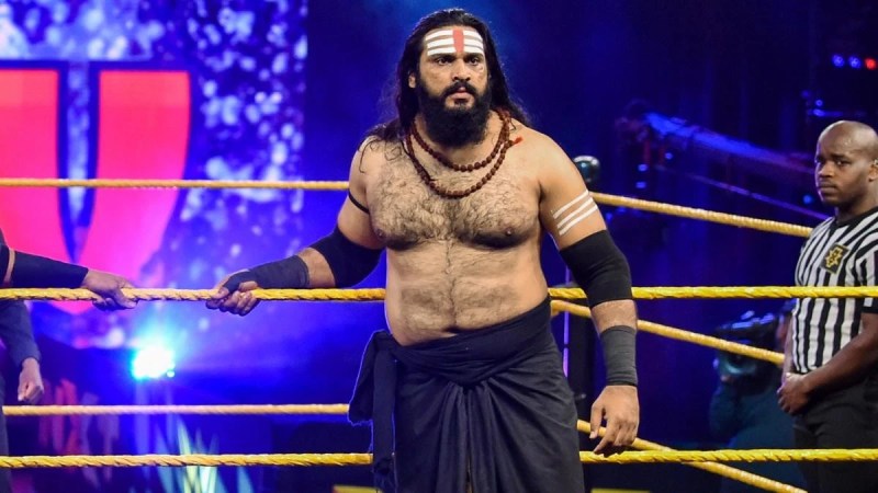 indian wwe star Saurav Gurjar sanga warning to his opponents