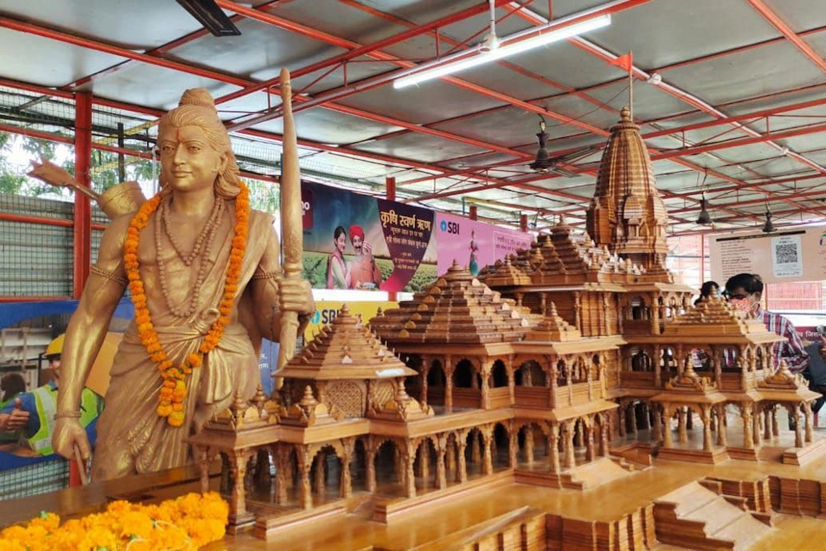 Lord Ram Temple Area in Ayodhya