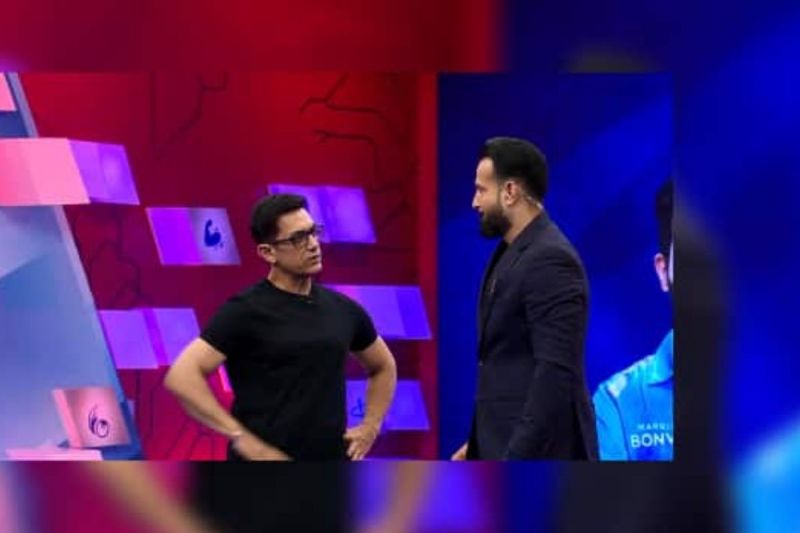 Aamir khan and irfan pathan