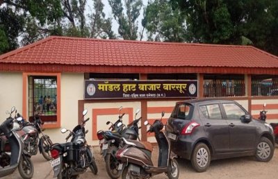 प्रवेश-निकासी द्वार वाला राज्य का पहला मॉडल बाजार