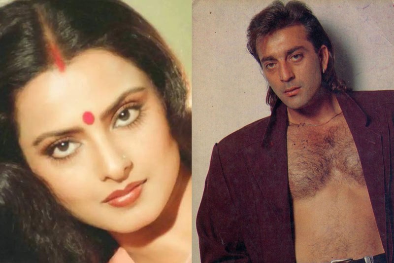 Sanjay Dutt ने Rekha से की थी सीक्रेट शादी, क्या है एक्ट्रेस के सिंदूर का सच?