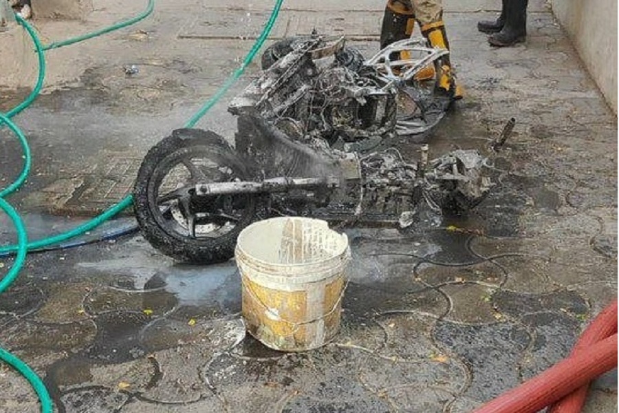 Ather Energys Chennai showroom catches fire, first incident with manu