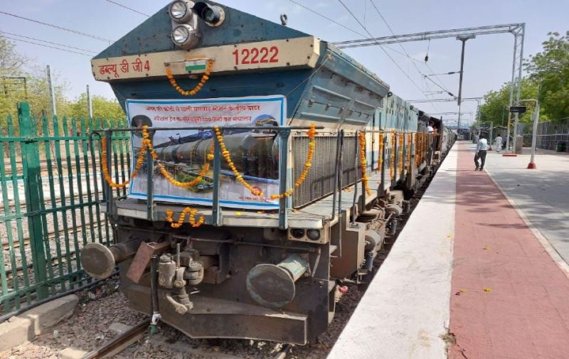 RAILWAY : 22 करोड़ लीटर पानी की सप्लाई की है इस शहर को