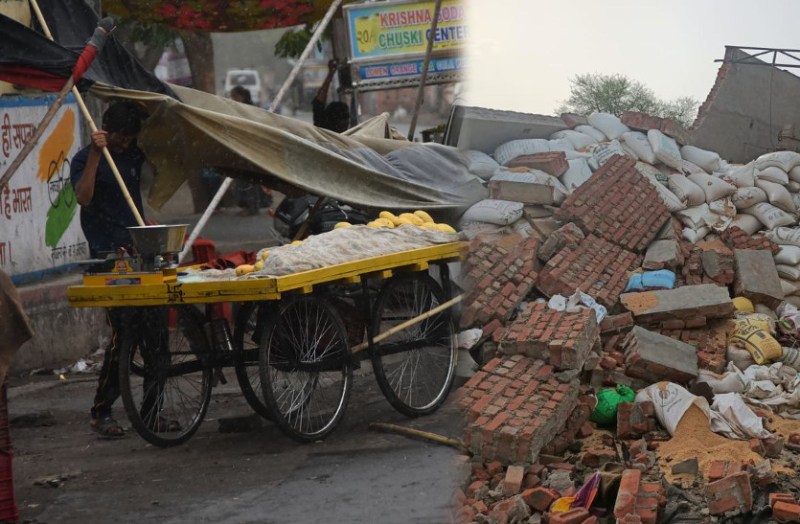 Bhilwara Weather Update: rain with strong wind