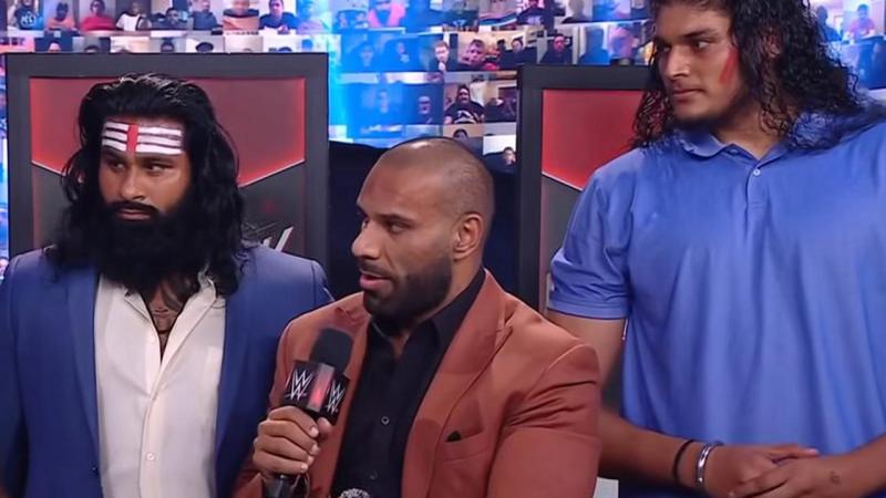 indian stars jinder mahal and shanky los lotharios issue warning