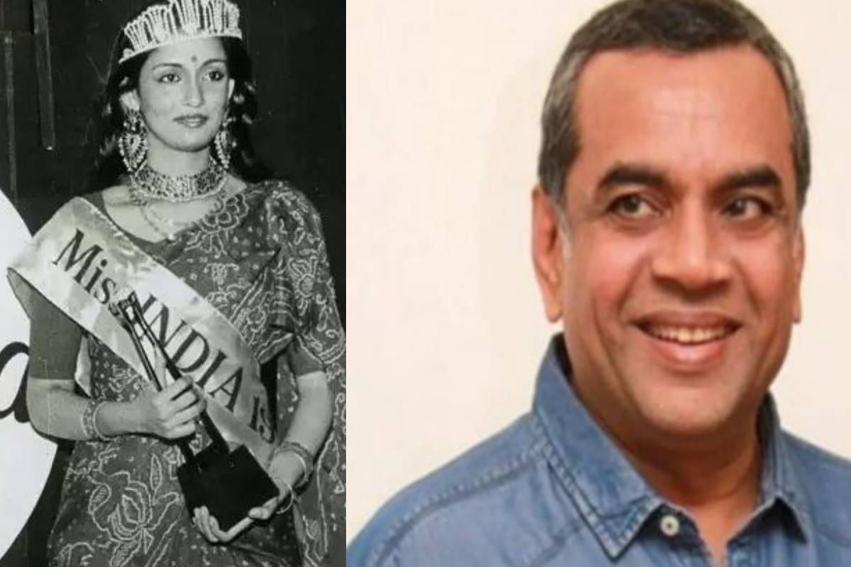 Paresh Rawal was stunned by the beauty of Miss India Swaroop Sampat