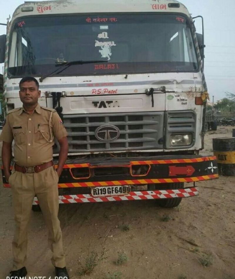 Jain Sainth : जैन मुनियों की जान लेने वाला डम्पर पकड़ा (Dumper seized who killed Jain Sainth)