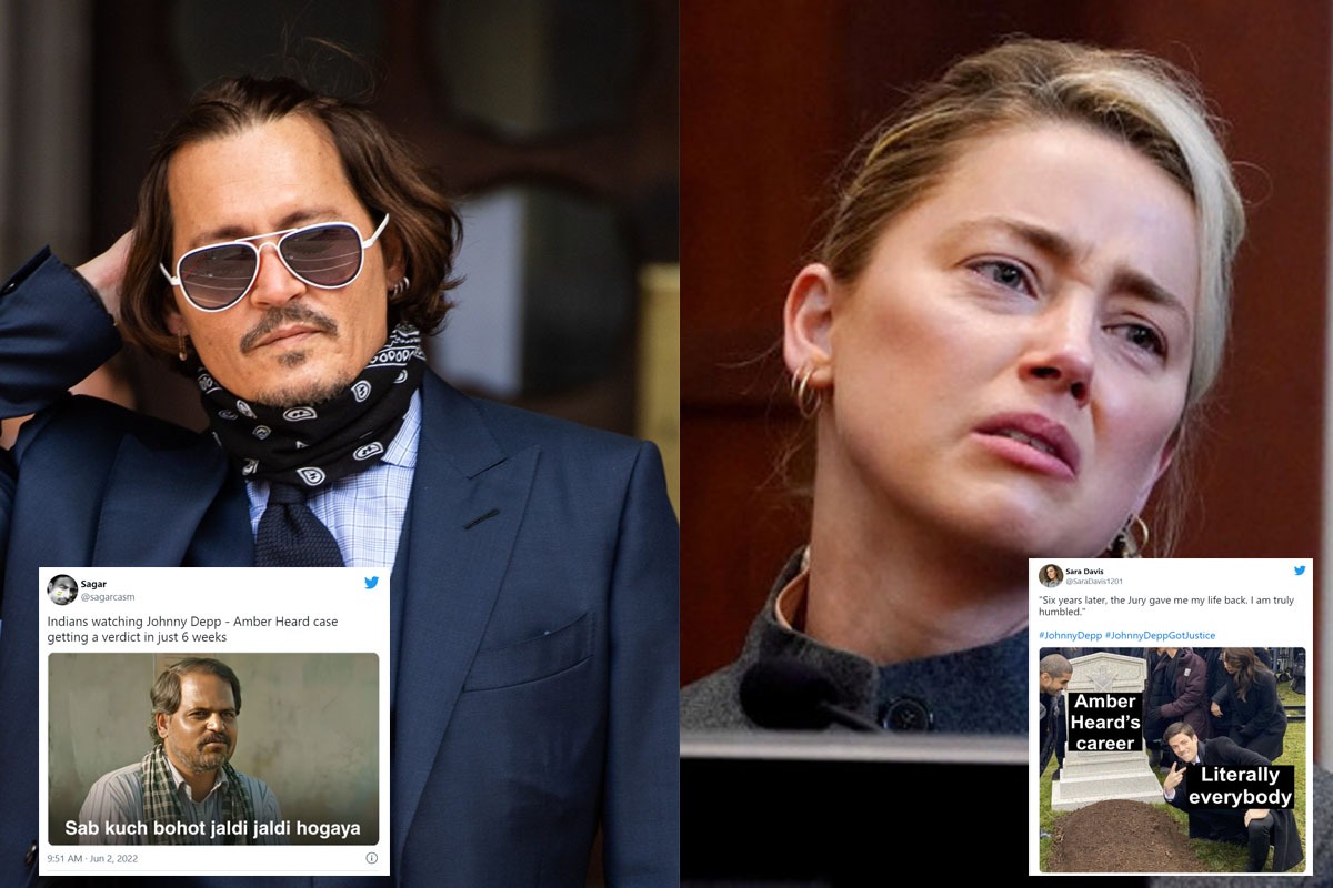‘मैंने ऐसा ना किया होता तो 15 मिलियन बच जाते’ Johnny Depp से केस हारने के बाद
Amber Heard की रोती हुई तस्वीर हो रही वायरल
