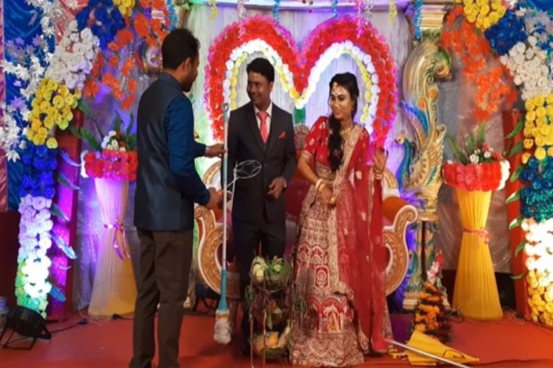 Bride groom friend gifts embarrassed them in front of family