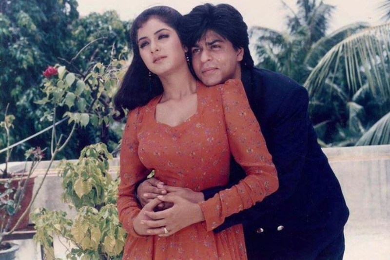 Shah Rukh Khan Divya Bharti's Film Deewana