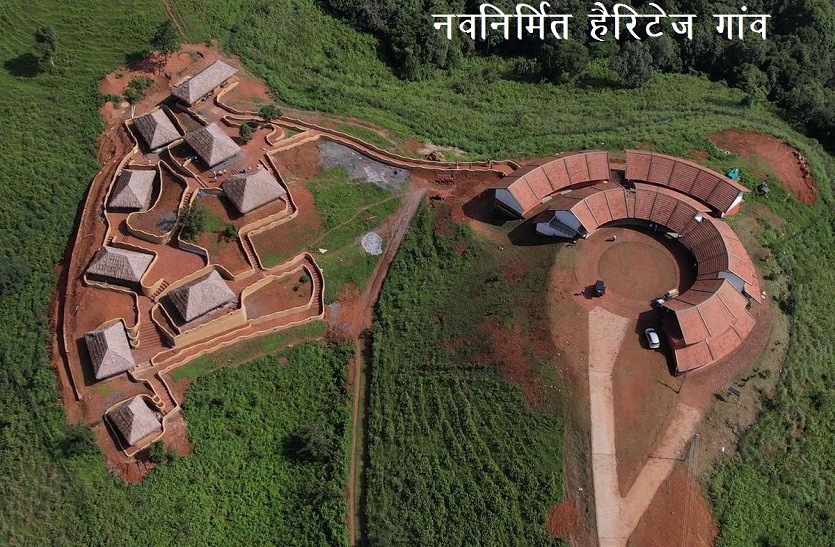 newly-built Kerala heritage village
