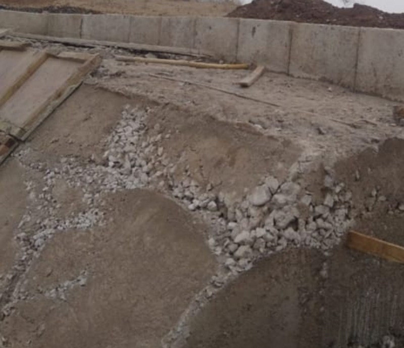 There is a disturbance in the three check dams of crores being built here, the responsibilities kept silent