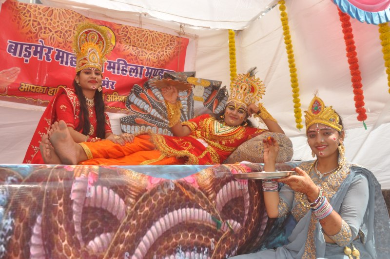 महेश नवमी पर निकली शोभायात्रा, झांकियां रही आकर्षण का केन्द्र